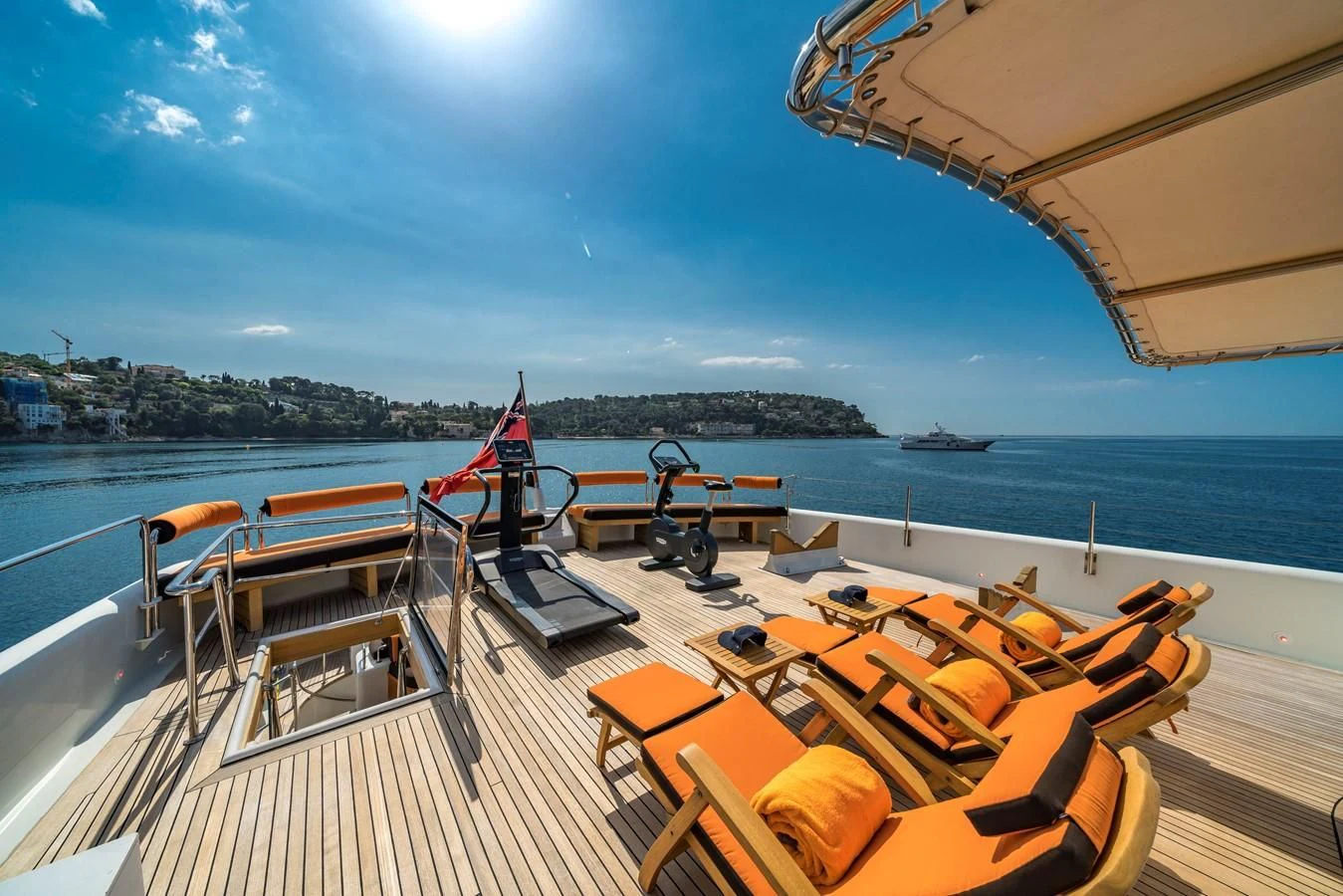 a boat on the water aboard FIORENTE Yacht for Sale