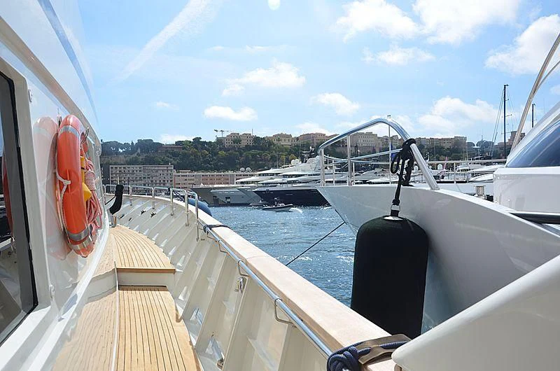 a boat on the water aboard FIORENTE Yacht for Sale