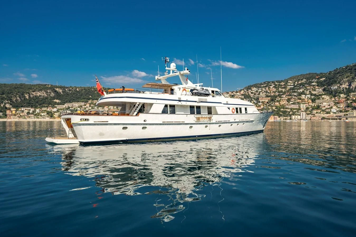 a boat on the water aboard FIORENTE Yacht for Sale