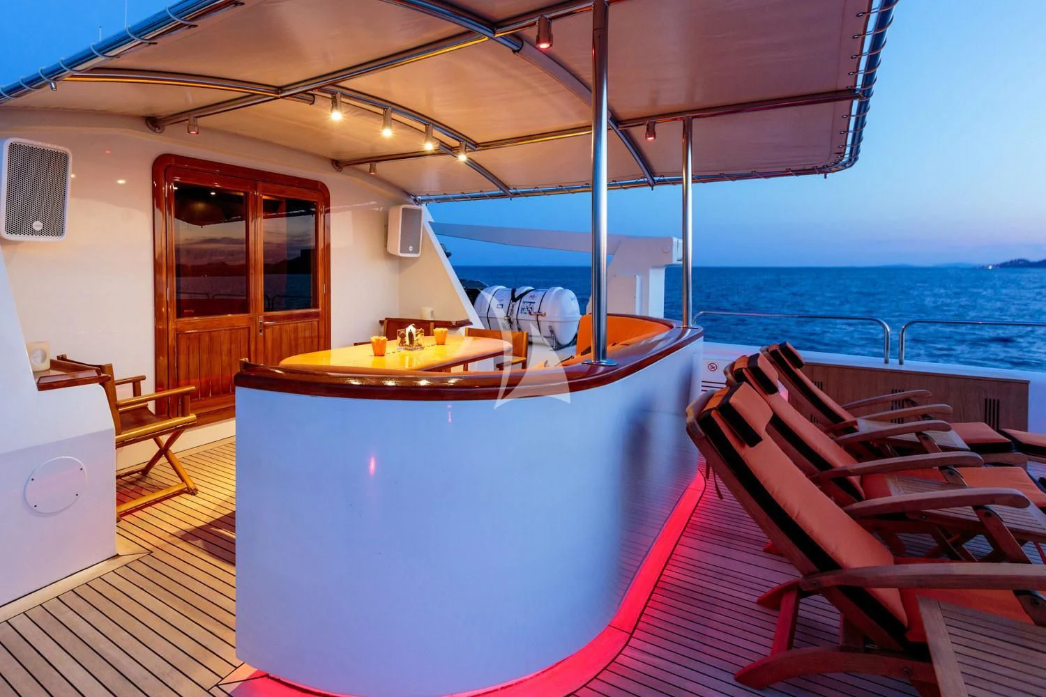 a boat on the water aboard FIORENTE Yacht for Sale