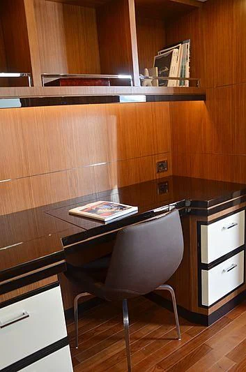 a chair in a kitchen aboard FIORENTE Yacht for Sale