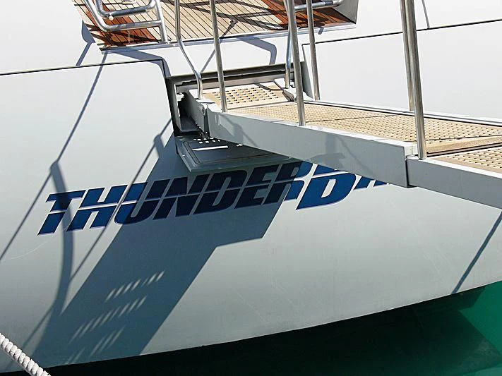 calendar aboard THUNDERBALL I Yacht for Sale