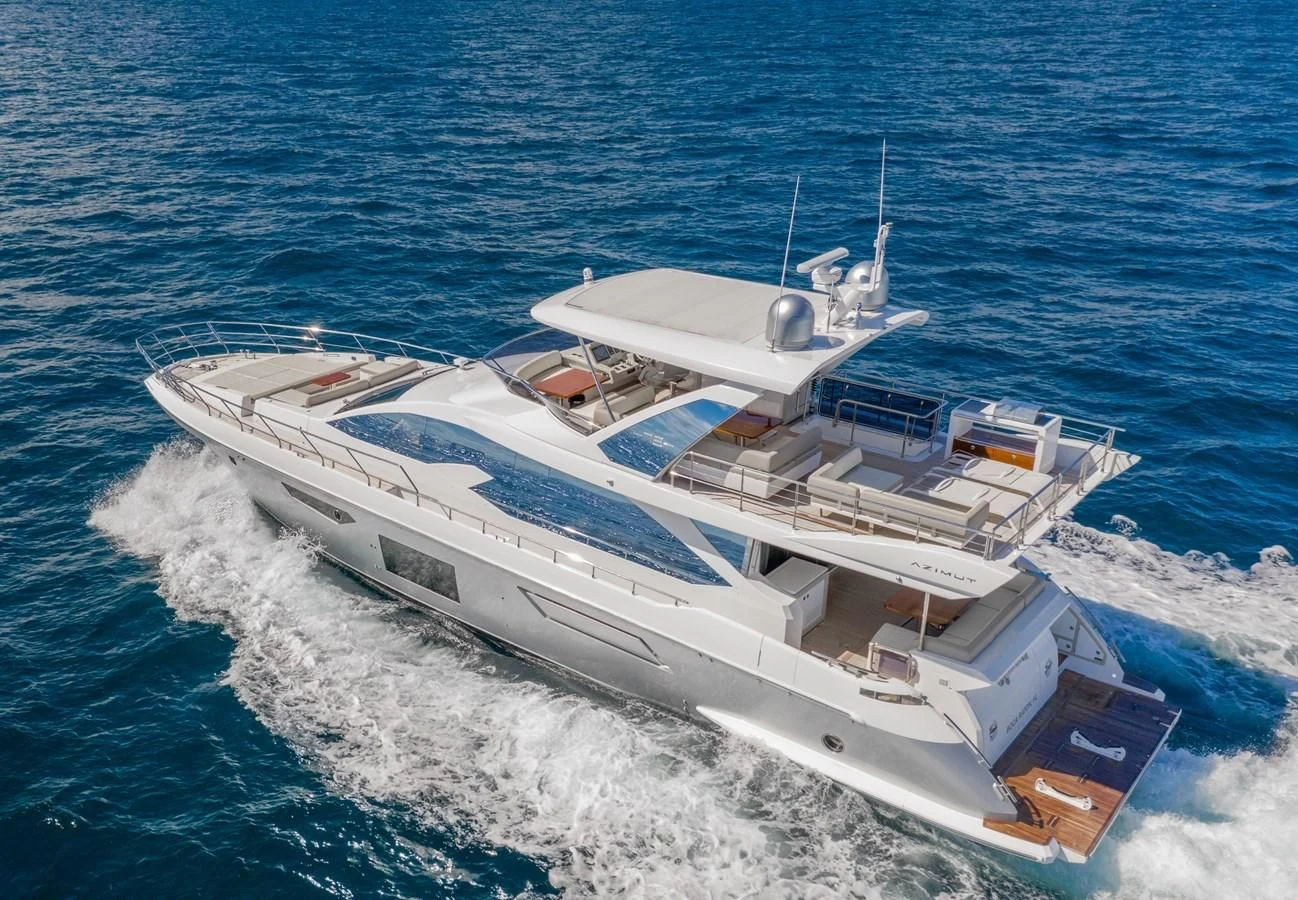 a ship on the water aboard BAR BAT VIA Yacht for Sale