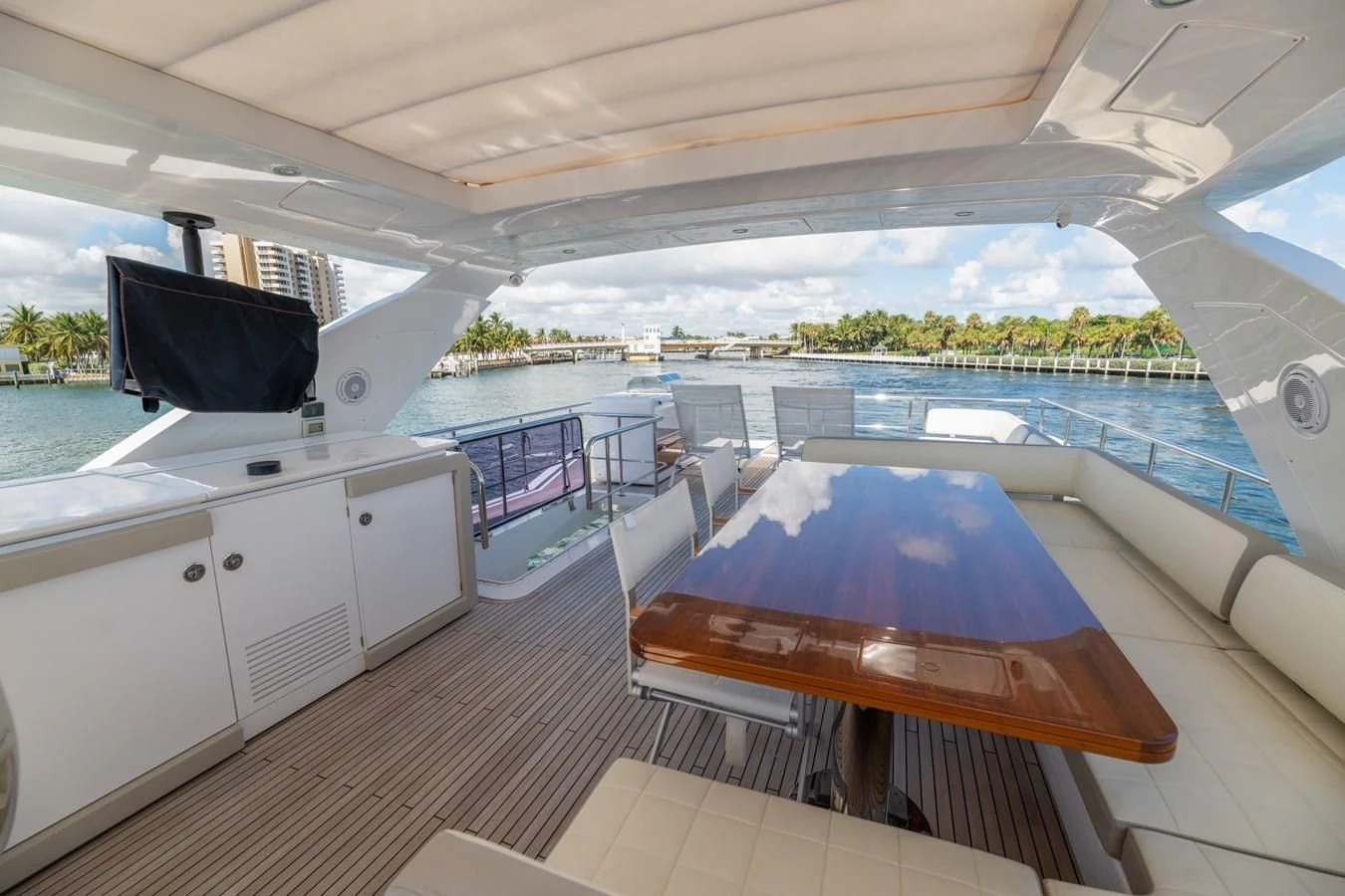 a boat on the water aboard BAR BAT VIA Yacht for Sale