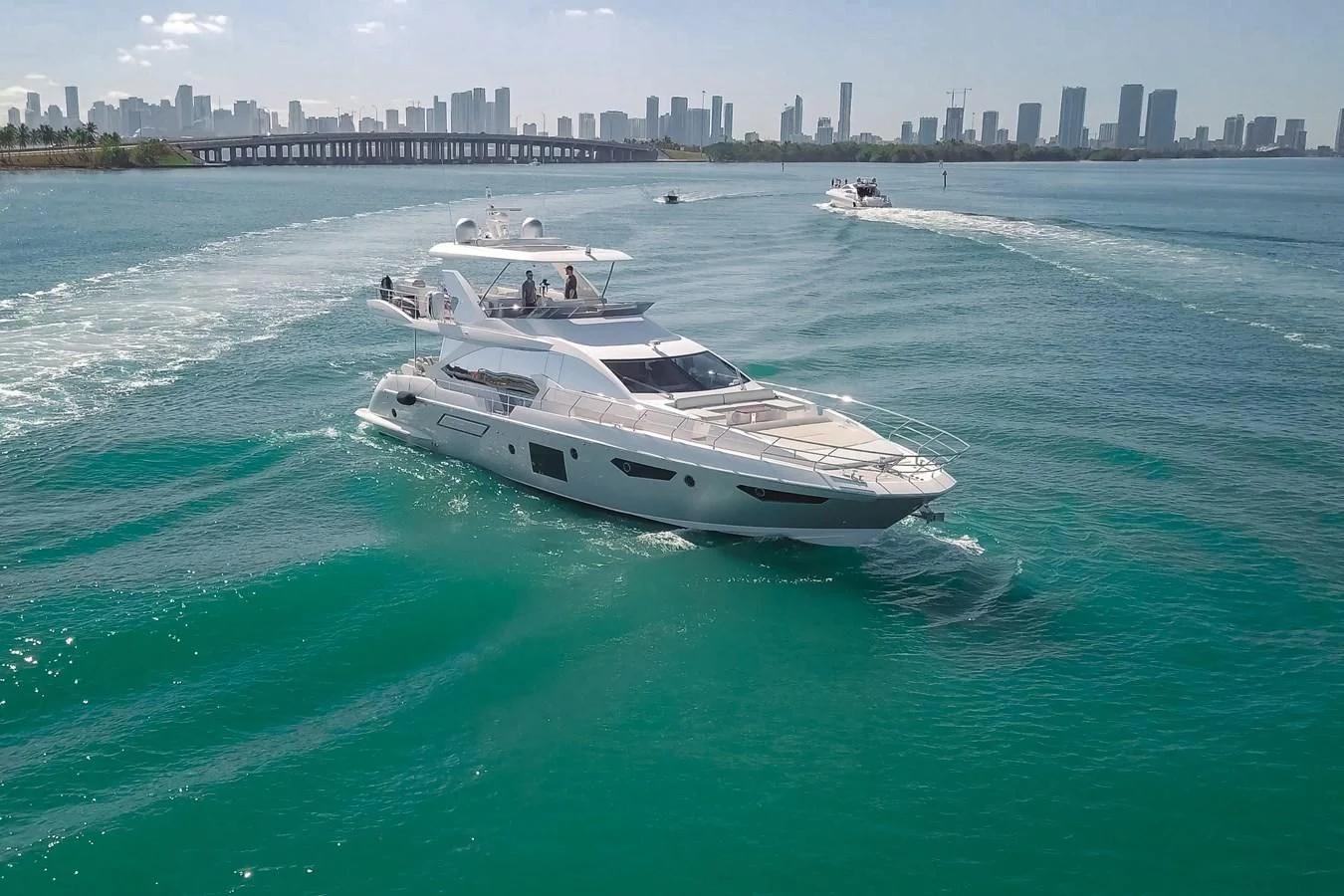 a boat on the water aboard BAR BAT VIA Yacht for Sale
