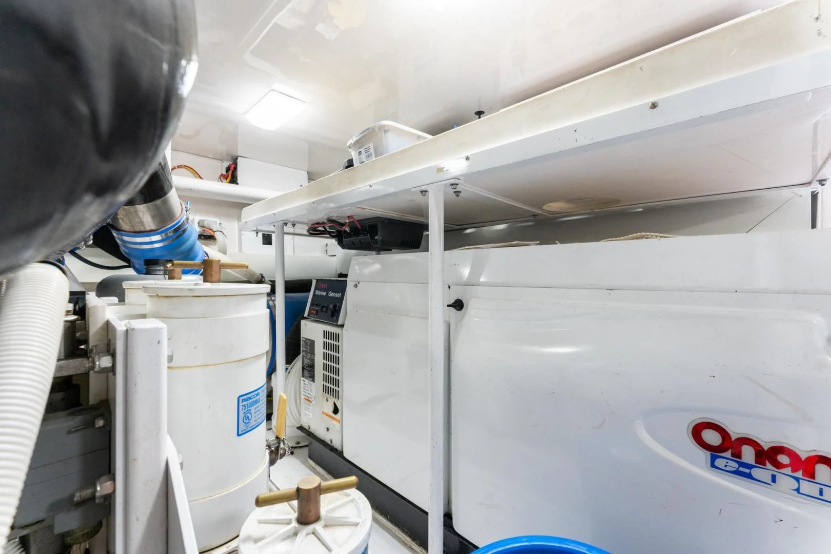 a close-up of a machine aboard SALT STRUK Yacht for Sale