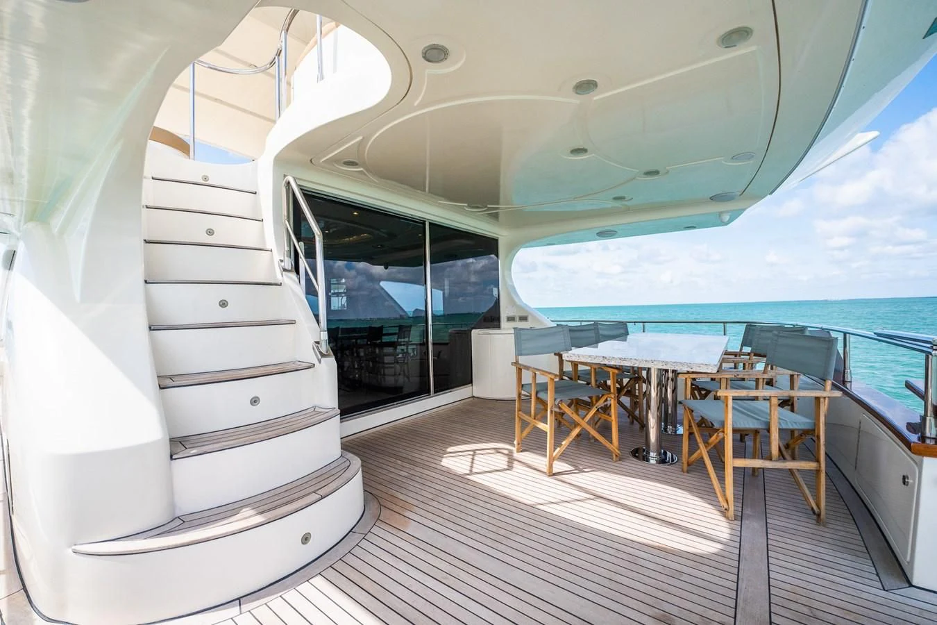 inside of a boat aboard 80 CARAT Yacht for Sale