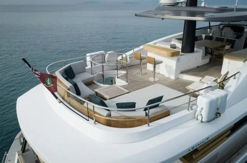 a boat on the water aboard ANDALA Yacht for Sale