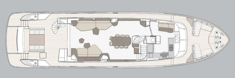 graphical user interface aboard ANDALA Yacht for Sale