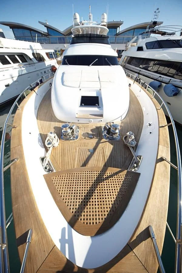a boat in the water aboard GULU Yacht for Sale