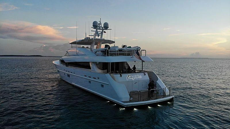 a boat in the water aboard ARIES Yacht for Sale