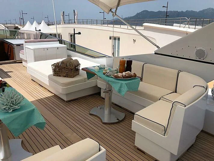 a boat on the water aboard PIERPAOLO IV Yacht for Sale