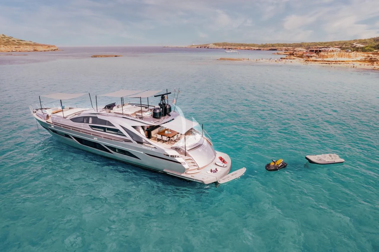 a boat in the water aboard BALOO III Yacht for Sale
