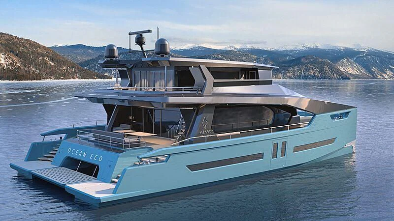 a boat on the water aboard AMANTIS 7 Yacht for Sale