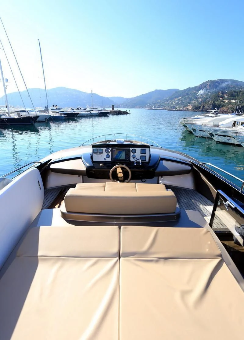 a boat on the water aboard LET MY PEOPLE GO Yacht for Sale
