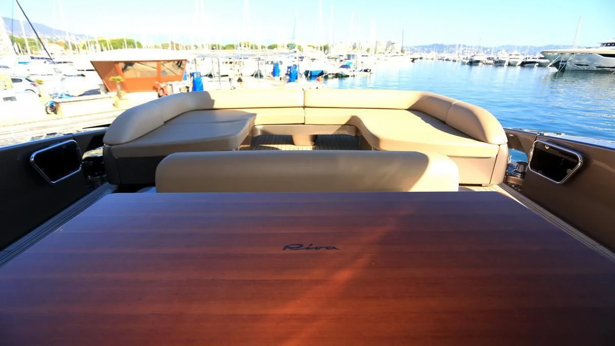 the front of a boat aboard LET MY PEOPLE GO Yacht for Sale