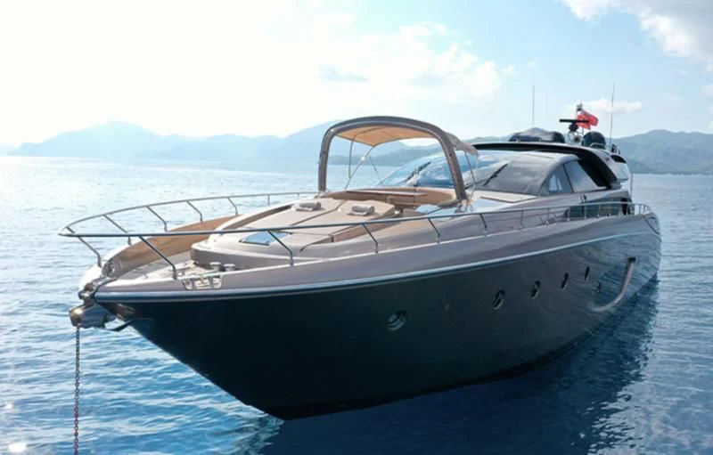 a boat in the water aboard LET MY PEOPLE GO Yacht for Sale