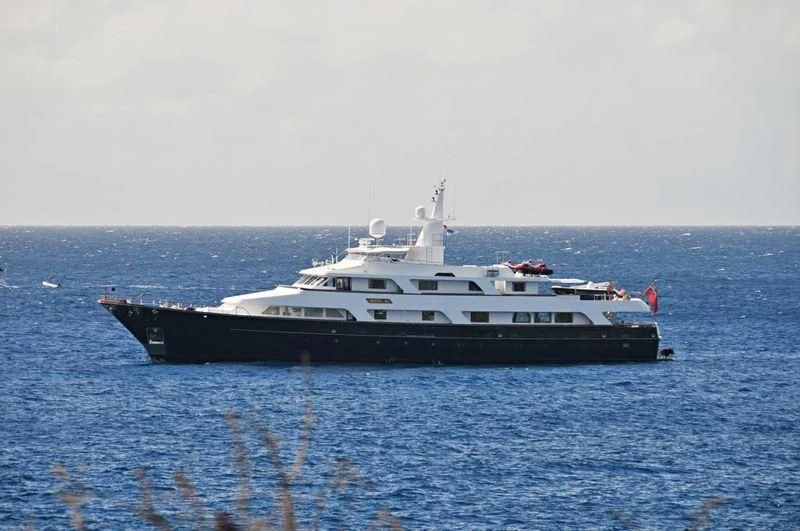 a boat in the water aboard LADY ROSE Yacht for Sale