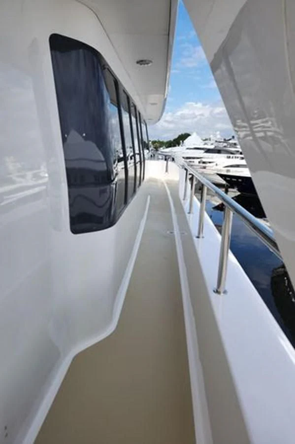 the inside of a boat aboard ISLAND HEIRESS Yacht for Charter