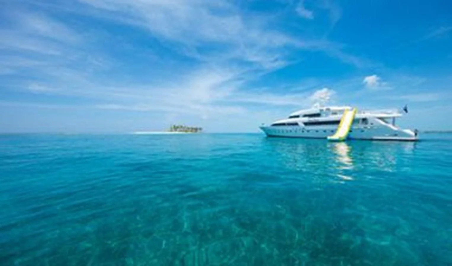 a boat in the water aboard ISLAND HEIRESS Yacht for Charter