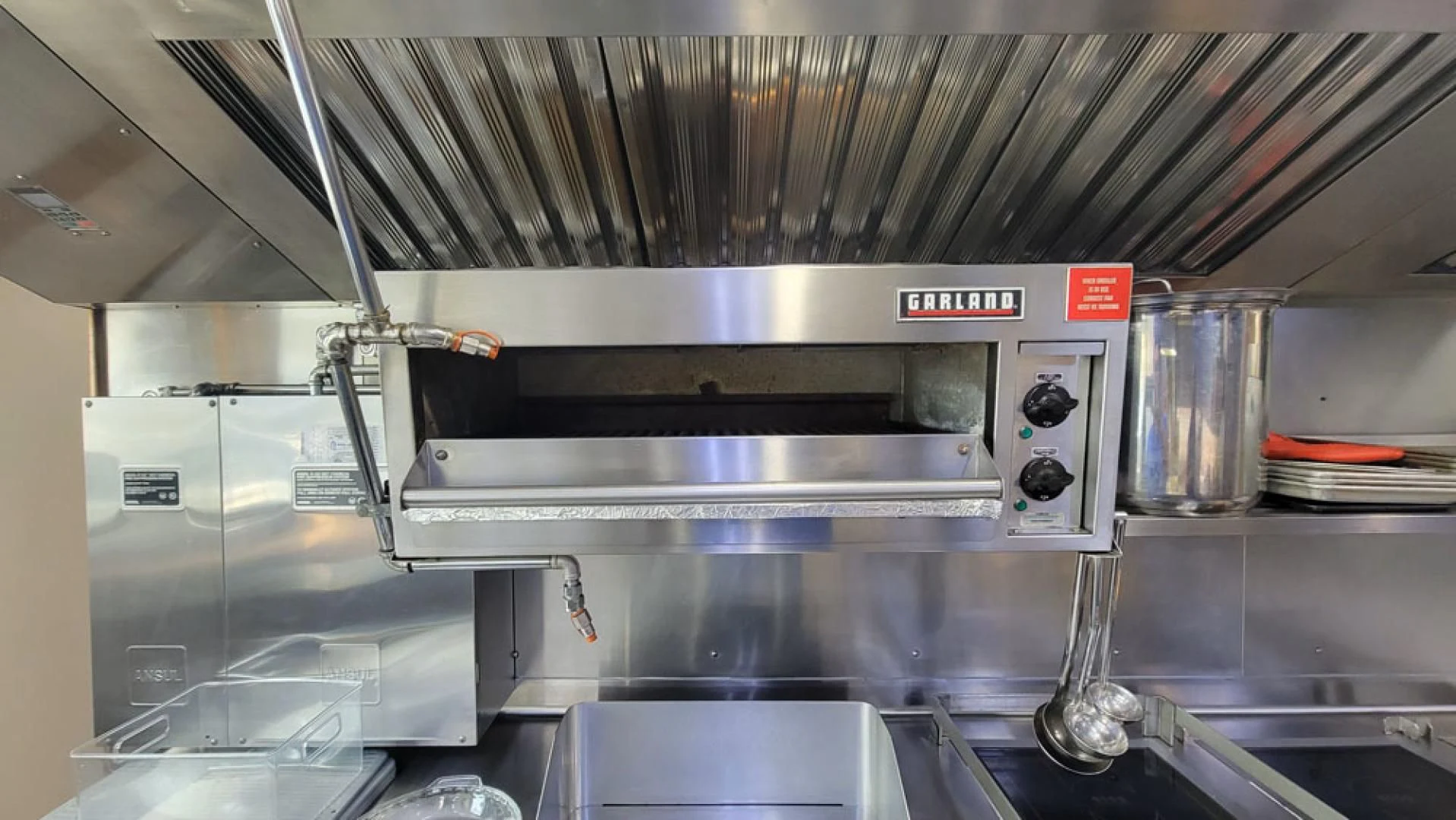 a stainless steel oven aboard ISLAND HEIRESS Yacht for Charter