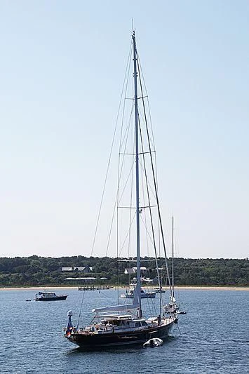 a sailboat on the water aboard WHISPER Yacht for Sale