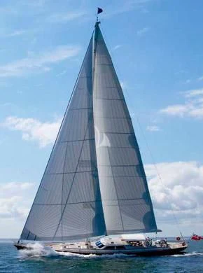 a sailboat on the water aboard WHISPER Yacht for Sale