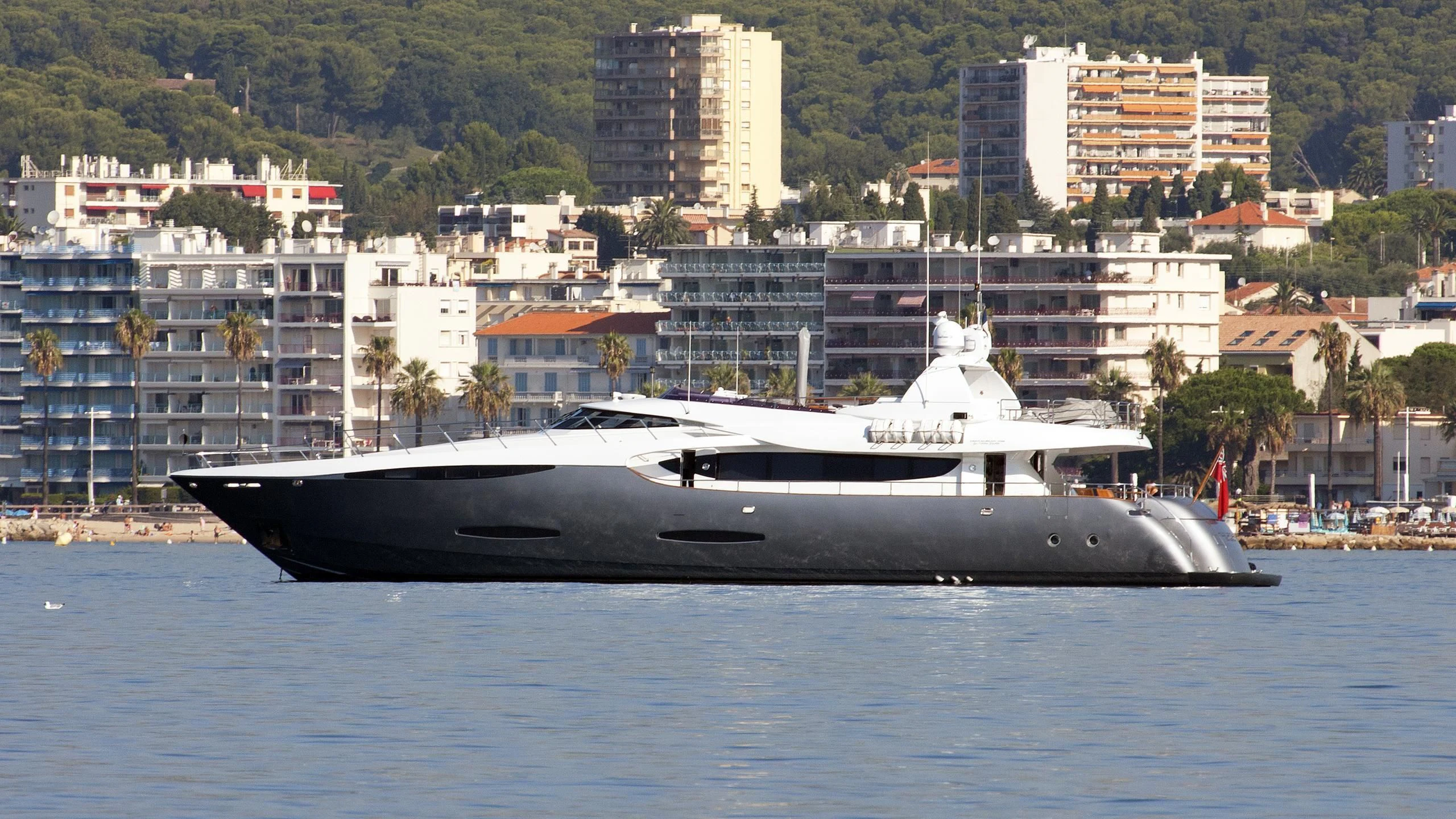 a yacht in the water aboard NEW VOGUE Yacht for Sale