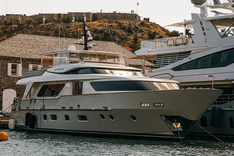 a couple of boats sit in the water aboard FONTANA Yacht for Sale