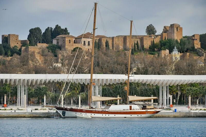 a boat in the water aboard DON CHRIS Yacht for Sale