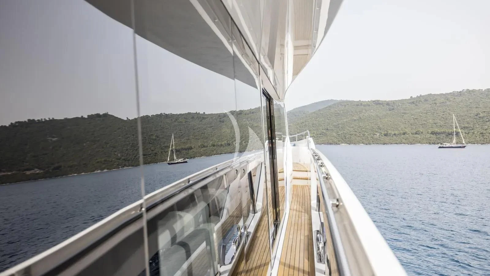 a boat on the water aboard EXIT Yacht for Sale
