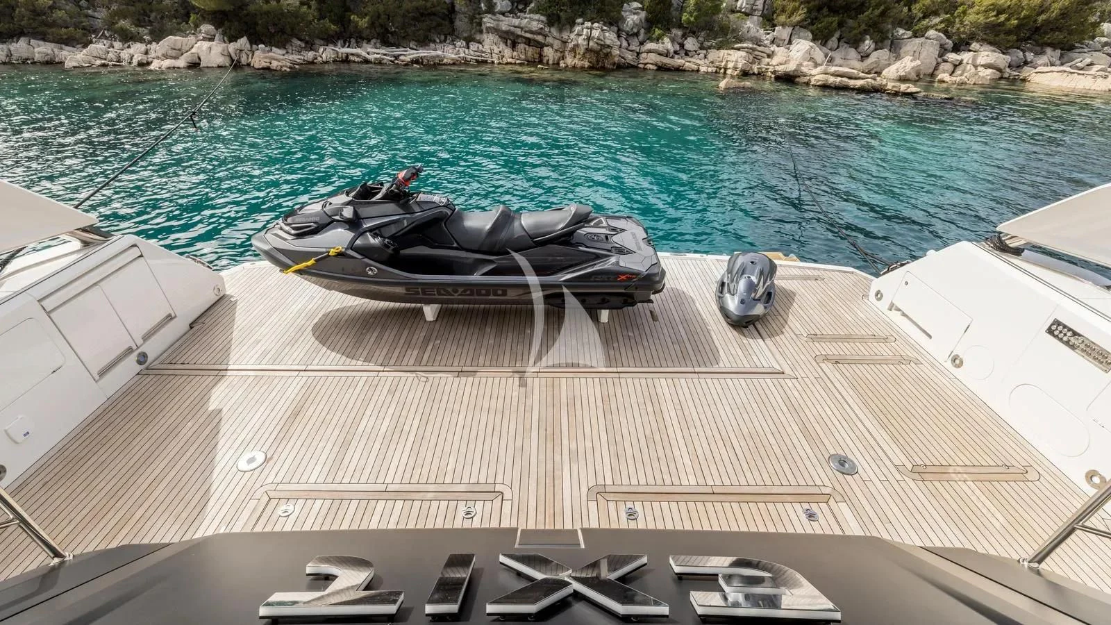 a boat on the water aboard EXIT Yacht for Sale