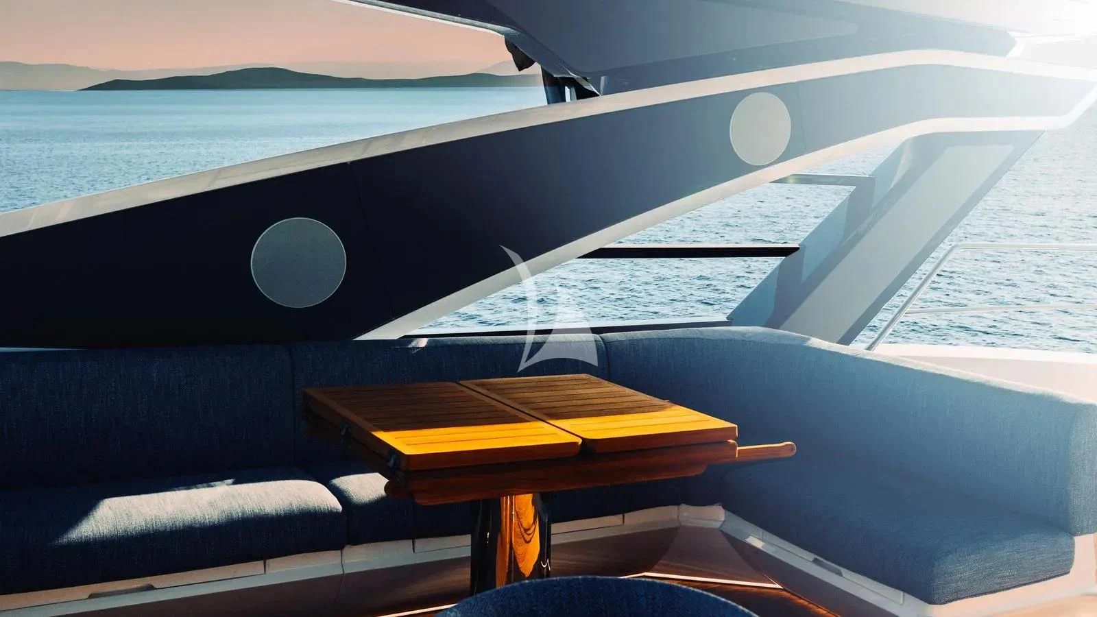 the inside of a boat aboard EXIT Yacht for Sale