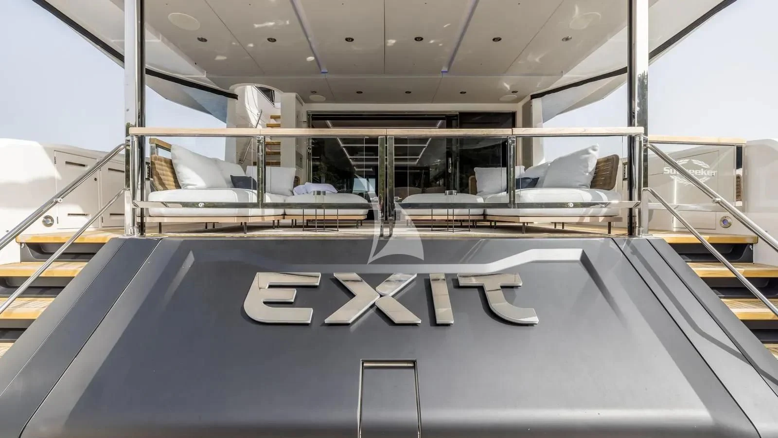 a large room with several machines aboard EXIT Yacht for Sale