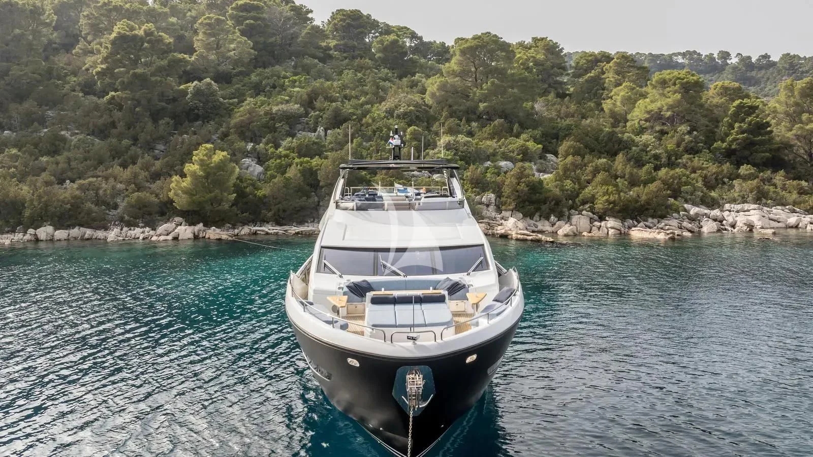 a boat in the water aboard EXIT Yacht for Sale