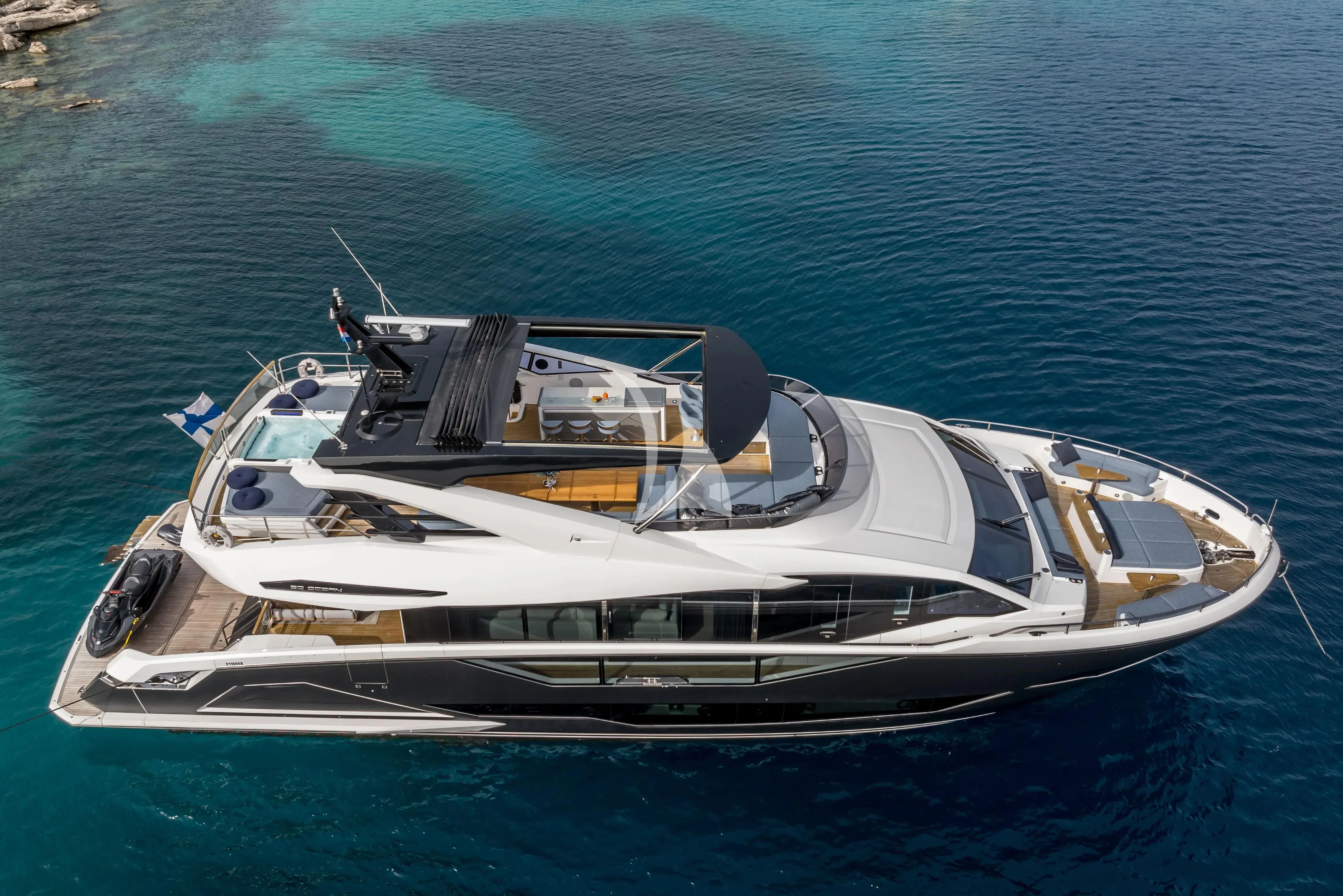a boat on the water aboard EXIT Yacht for Sale