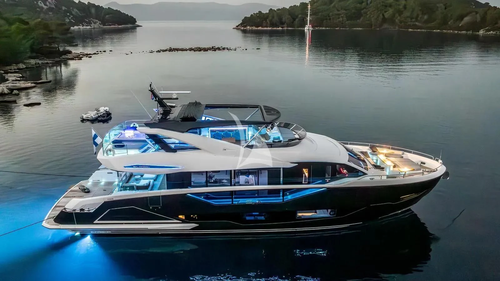 a boat on the water aboard EXIT Yacht for Sale