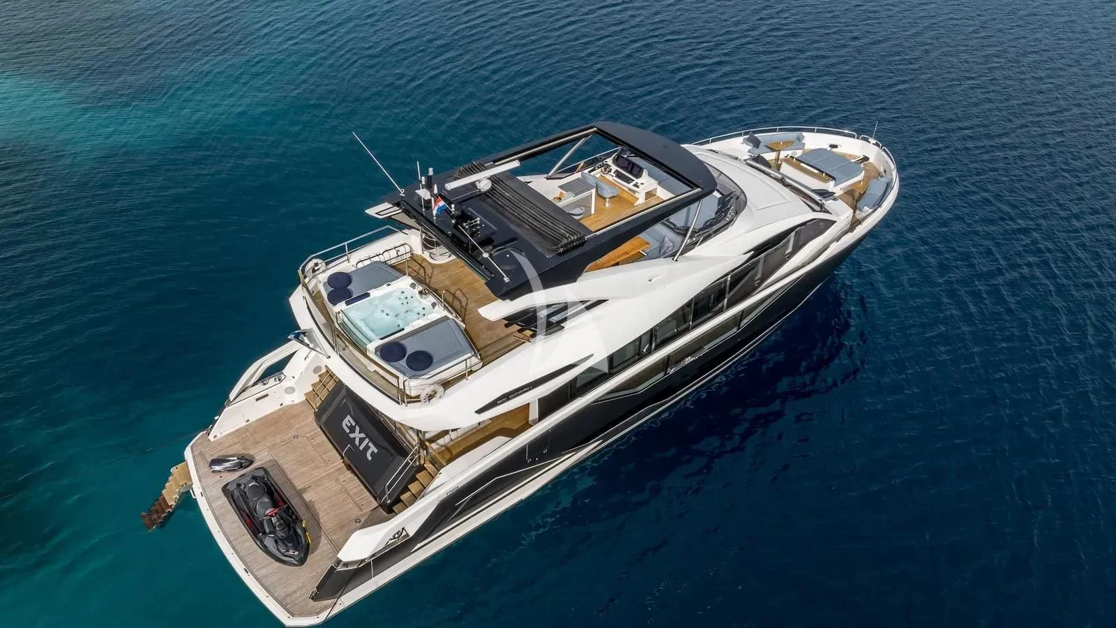 a boat on the water aboard EXIT Yacht for Sale