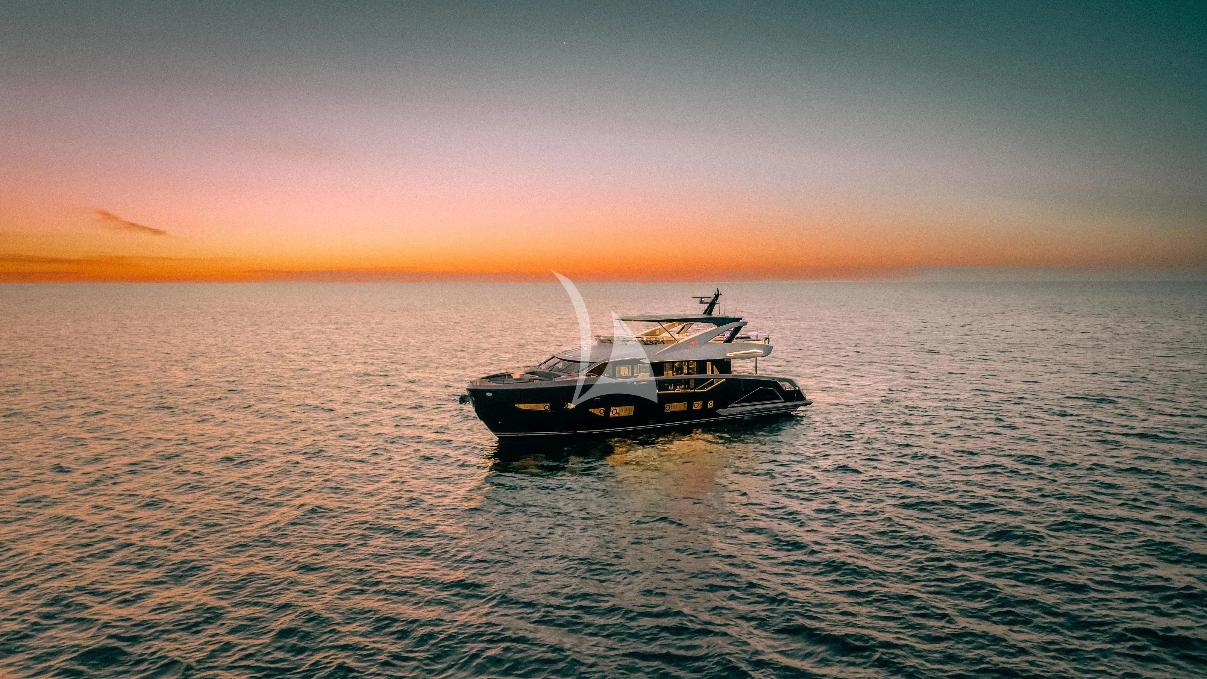 a boat in the water aboard EXIT Yacht for Sale
