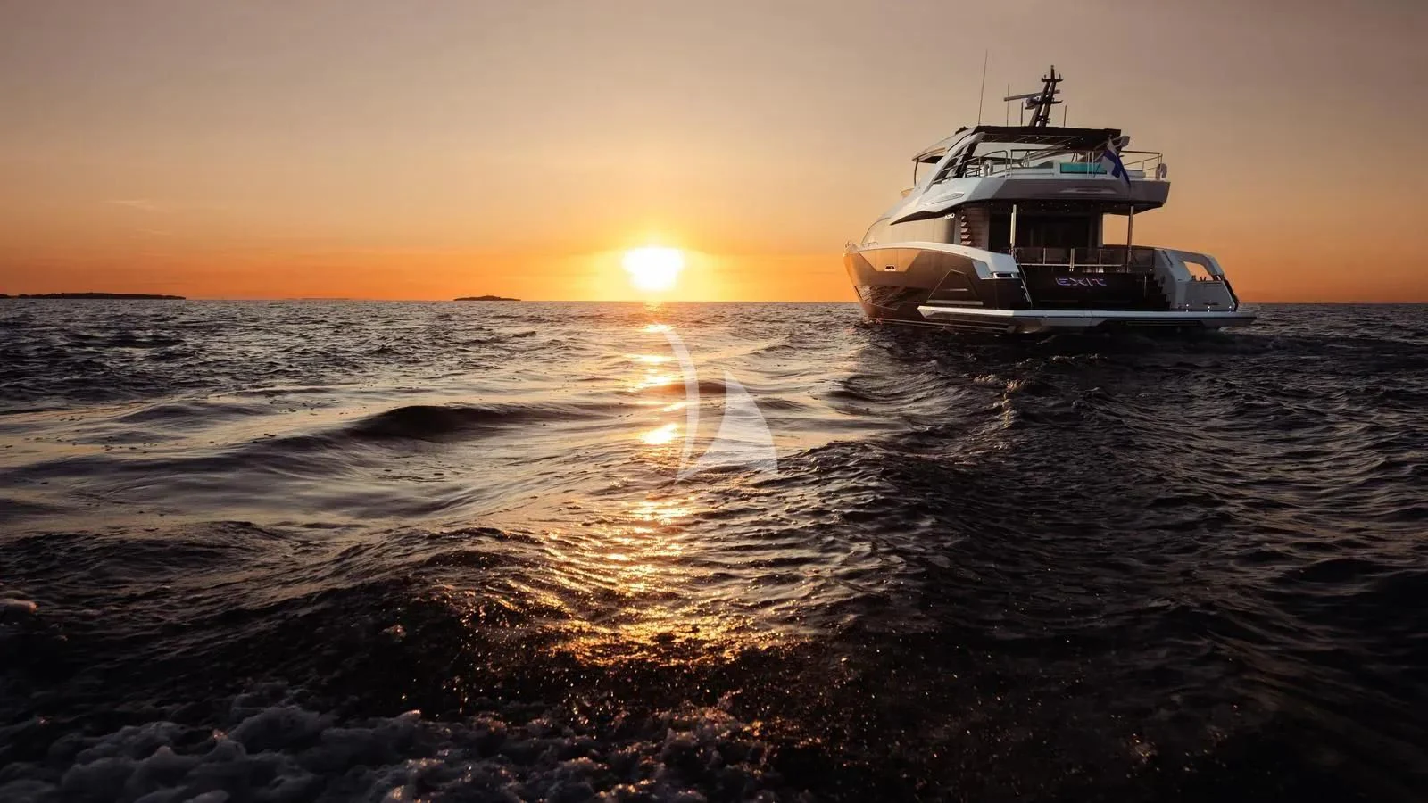 a boat on the water aboard EXIT Yacht for Sale