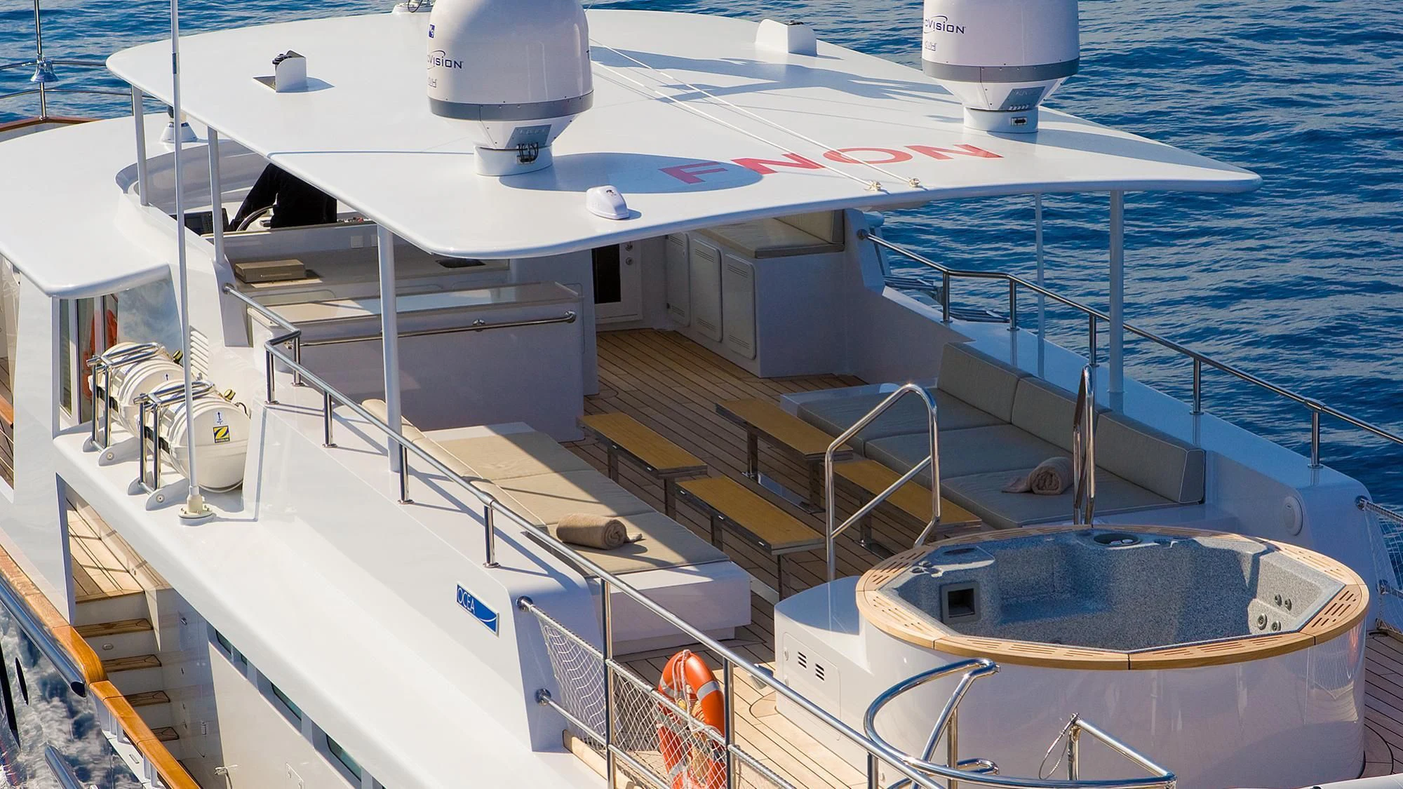 a boat on the water aboard PAOLYRE Yacht for Sale