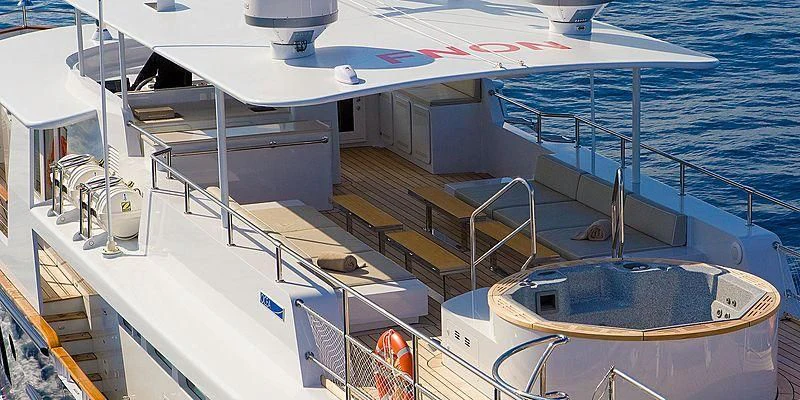 a boat on the water aboard PAOLYRE Yacht for Sale