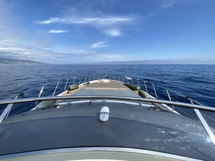 a boat on the water aboard MELT Yacht for Sale