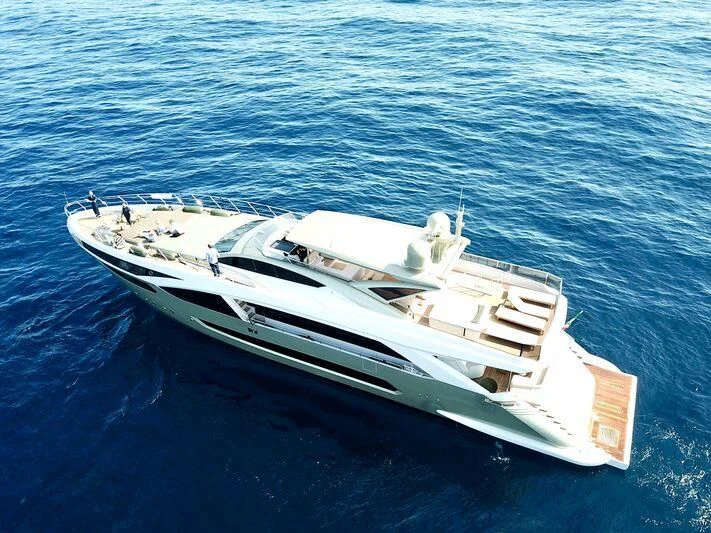 a boat on the water aboard MELT Yacht for Sale