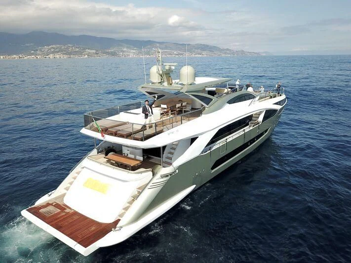 a boat in the water aboard MELT Yacht for Sale