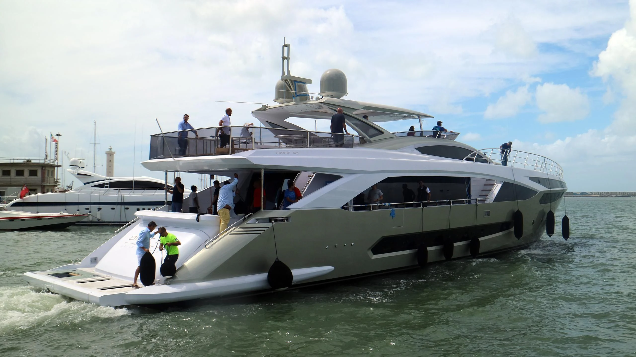 a boat in the water aboard MELT Yacht for Sale