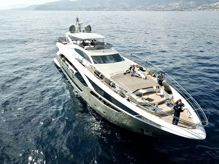 a boat in the water aboard MELT Yacht for Sale
