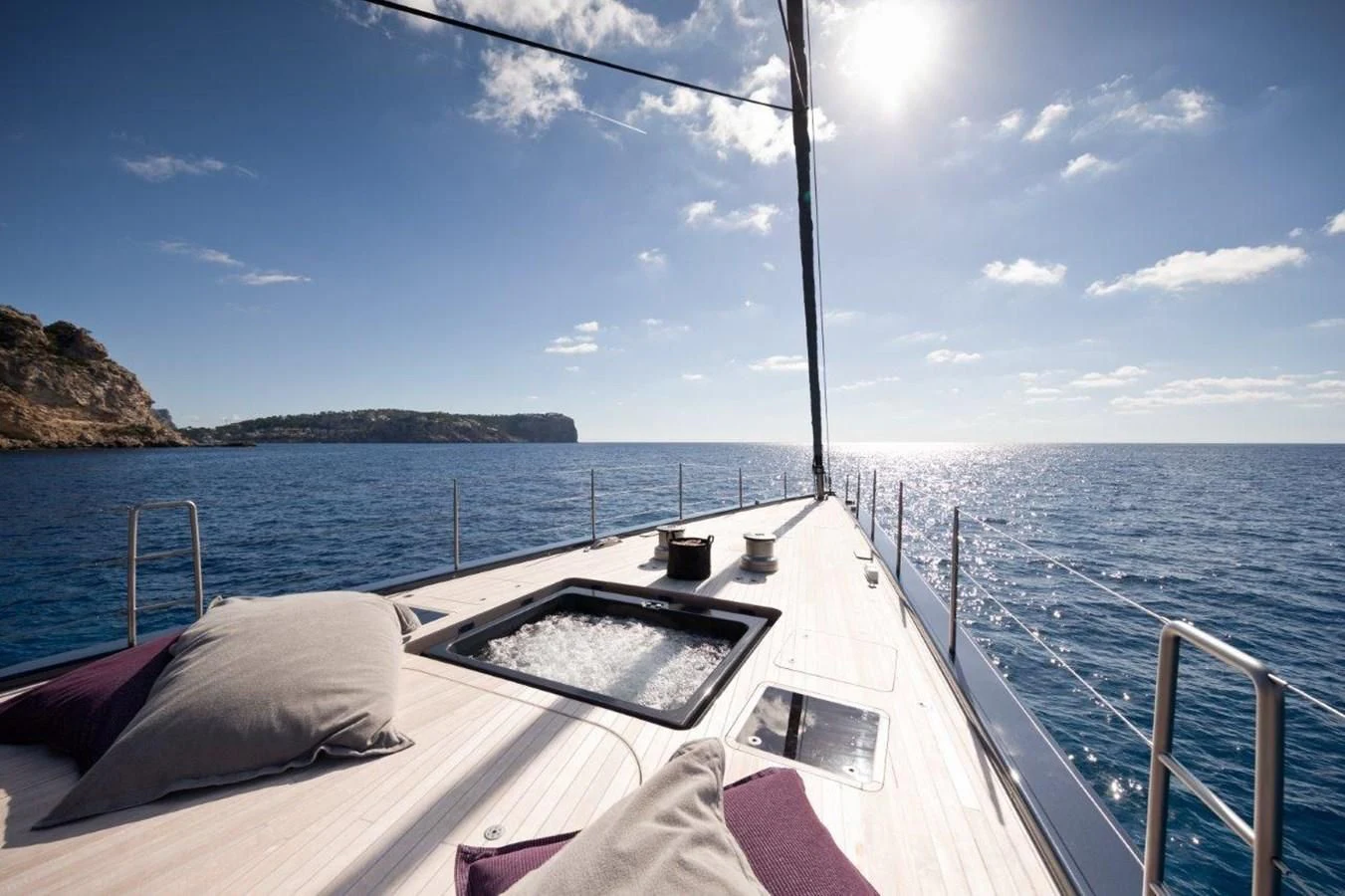 a boat on the water aboard NGONI Yacht for Sale