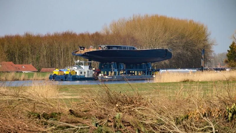 a boat on a river aboard NGONI Yacht for Sale