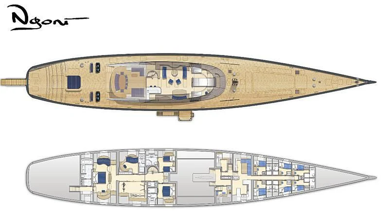 a computer chip with a cartoon character on it aboard NGONI Yacht for Sale